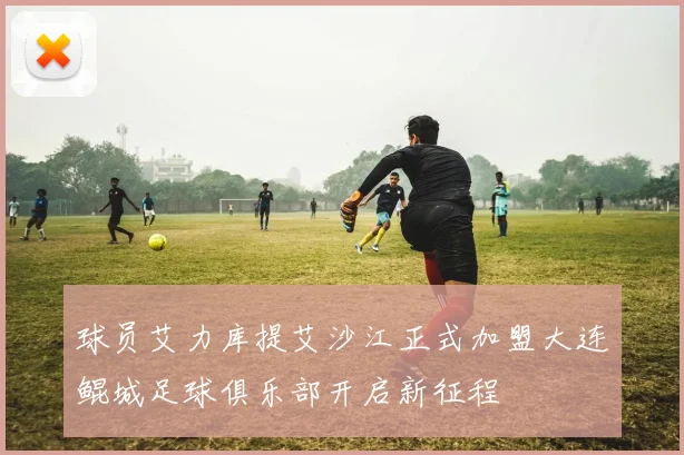 球员艾力库提艾沙江正式加盟大连鲲城足球俱乐部开启新征程